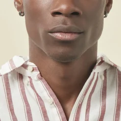 Sale JOURDAN Créoles Homme Tilos Acier Blanc