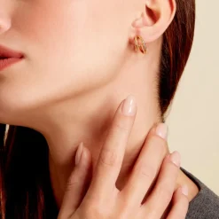 Sale Histoire d'Or Créoles Kalyan Or Jaune