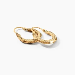 Histoire d'Or Créoles Keelan Or Jaune* Boucles D'Oreilles|Boucles D'Oreilles Créoles