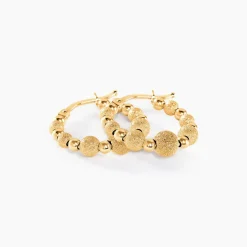 Discount Histoire d'Or Créoles Ladonna Or Jaune