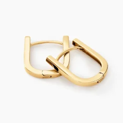 Histoire d'Or Créoles Linkora Or Jaune* Boucles D'Oreilles|Boucles D'Oreilles Créoles