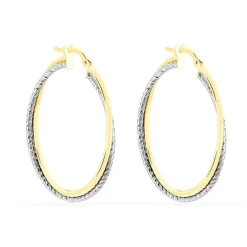 Histoire d'Or Créoles Maelia Or Bicolore* Boucles D'Oreilles|Boucles D'Oreilles Créoles