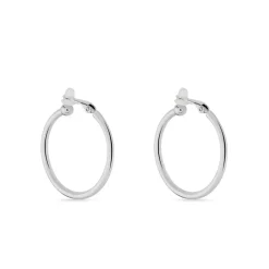 Histoire d'Or Créoles Maxa Argent Blanc* Boucles D'Oreilles|Boucles D'Oreilles Fantaisie
