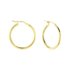 New Histoire d'Or Créoles Merraine Or Jaune