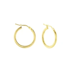 Histoire d'Or Créoles Merraine Or Jaune* Boucles D'Oreilles|Boucles D'Oreilles Créoles