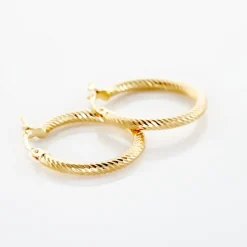 Histoire d'Or Créoles Merraine Or Jaune* Boucles D'Oreilles|Boucles D'Oreilles Créoles