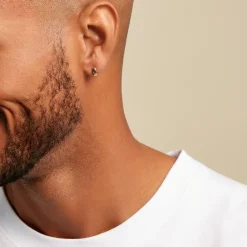 Histoire d'Or Créoles Milton Plaque Or Jaune* Boucles D'Oreilles|Boucles D'Oreilles Fantaisie