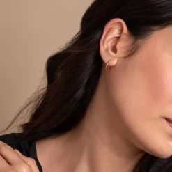 Histoire d'Or Créoles Morna Or Jaune* Boucles D'Oreilles|Boucles D'Oreilles Créoles