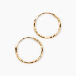 Histoire d'Or Créoles Muses Or Jaune* Boucles D'Oreilles|Boucles D'Oreilles Créoles