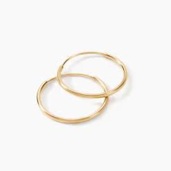 Histoire d'Or Créoles Muses Or Jaune* Boucles D'Oreilles|Boucles D'Oreilles Créoles