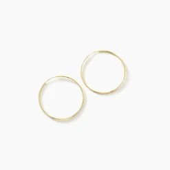 Histoire d'Or Créoles Muses Or Jaune* Boucles D'Oreilles|Boucles D'Oreilles Créoles