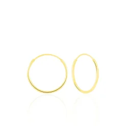 Discount Histoire d'Or Créoles Muses Or Jaune