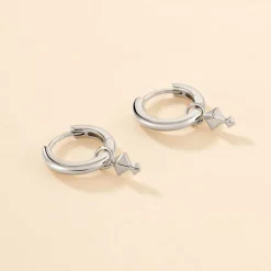 Best Histoire d'Or Créoles Olmos Argent Blanc