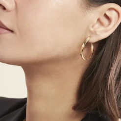 Clearance Histoire d'Or Créoles Or Jaune