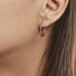 Sale Histoire d'Or Créoles Or Rose