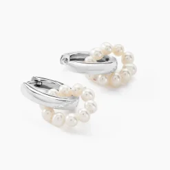 Histoire d'Or Créoles Perlissima* Boucles D'Oreilles|Boucles D'Oreilles Fantaisie