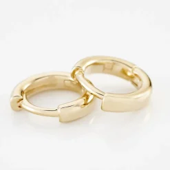 Histoire d'Or Créoles Plaqué Or Eva* Boucles D'Oreilles|Boucles D'Oreilles Fantaisie