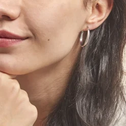 Histoire d'Or Créoles Shalana Or Blanc