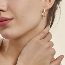 Sale Histoire d'Or Créoles Silla or jaune