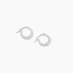 Histoire d'Or Créoles Sofia Argent Blanc* Boucles D'Oreilles|Boucles D'Oreilles Fantaisie