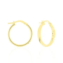 Histoire d'Or Créoles Sonia Or Jaune* Boucles D'Oreilles|Boucles D'Oreilles Créoles