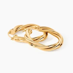 Histoire d'Or Créoles Tegan Or Jaune* Boucles D'Oreilles|Boucles D'Oreilles Créoles