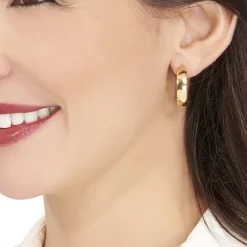 Histoire d'Or Créoles Terezia Or Jaune* Boucles D'Oreilles|Boucles D'Oreilles Créoles