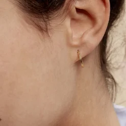 Clearance Histoire d'Or Créoles Thyrza Or Jaune