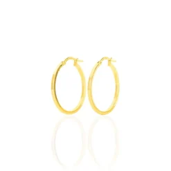 Online Histoire d'Or Créoles Thyrza Or Jaune