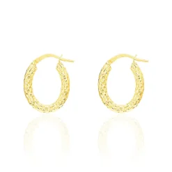 Histoire d'Or Créoles Udara Or Jaune* Boucles D'Oreilles|Boucles D'Oreilles Créoles