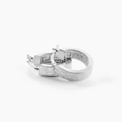 Histoire d'Or Créoles Ugenie Or Blanc* Boucles D'Oreilles|Boucles D'Oreilles Créoles