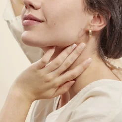 Histoire d'Or Créoles Ugenie Or Jaune* Boucles D'Oreilles|Boucles D'Oreilles Créoles