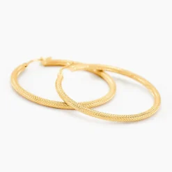 Histoire d'Or Créoles Ulrica Or Jaune* Boucles D'Oreilles|Boucles D'Oreilles Créoles