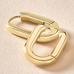 Histoire d'Or Créoles Urban Line* Boucles D'Oreilles|Boucles D'Oreilles Fantaisie