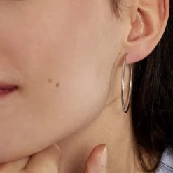 Best Histoire d'Or Créoles Valencina or blanc