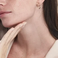 Hot Histoire d'Or Créoles Valencina or jaune