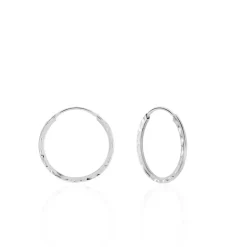 Sale Histoire d'Or Créoles Valerina or blanc