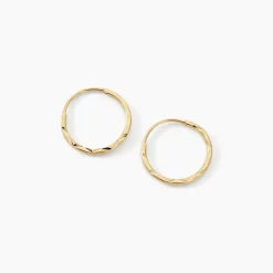 Histoire d'Or Créoles Valerina or jaune