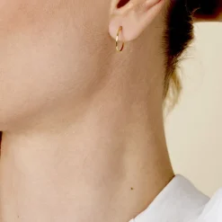 New Histoire d'Or Créoles Valerina or jaune