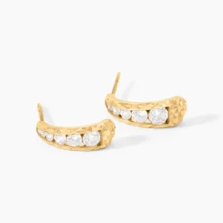 Best Histoire d'Or Créoles Victorico Or Jaune Oxyde De Zirconium