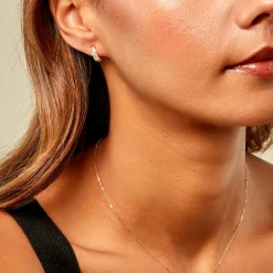 Best Histoire d'Or Créoles Victorico Or Jaune Oxyde De Zirconium