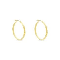 Discount Histoire d'Or Créoles Vitali Or Jaune