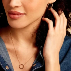 Discount Histoire d'Or Créoles Vitali Or Jaune