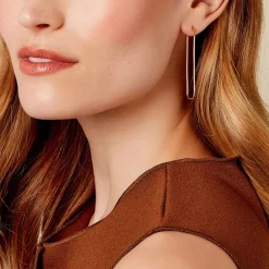 Histoire d'Or Créoles Yaira Plaqué Or Jaune* Boucles D'Oreilles|Boucles D'Oreilles Fantaisie