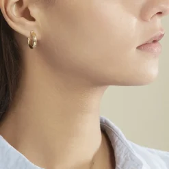 Histoire d'Or Créoles Yori Or Jaune* Boucles D'Oreilles|Boucles D'Oreilles Créoles