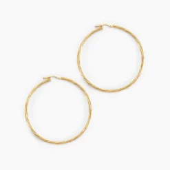 Histoire d'Or Créoles Youri Or Jaune