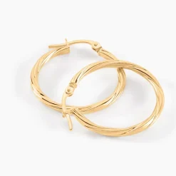 New Histoire d'Or Créoles Youri Or Jaune