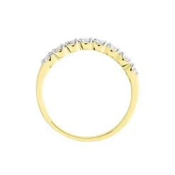 Histoire d'Or Demi-alliance Or Jaune  Eloisa Diamant Synthetique* Bagues