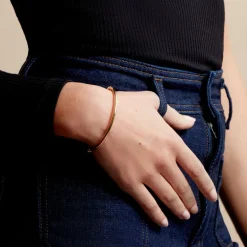 New Histoire d'Or Jonc Cynthia Or Jaune