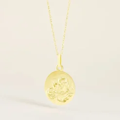 Histoire d'Or Médaille Or Jaune Saint Joseph* Bijoux Personnalisés|Pendentifs